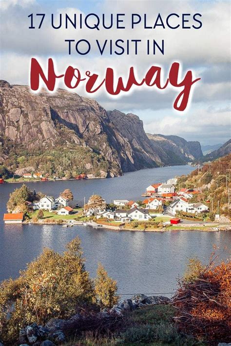 Top 17 Best Places to Visit in Norway for a Unique Experience.